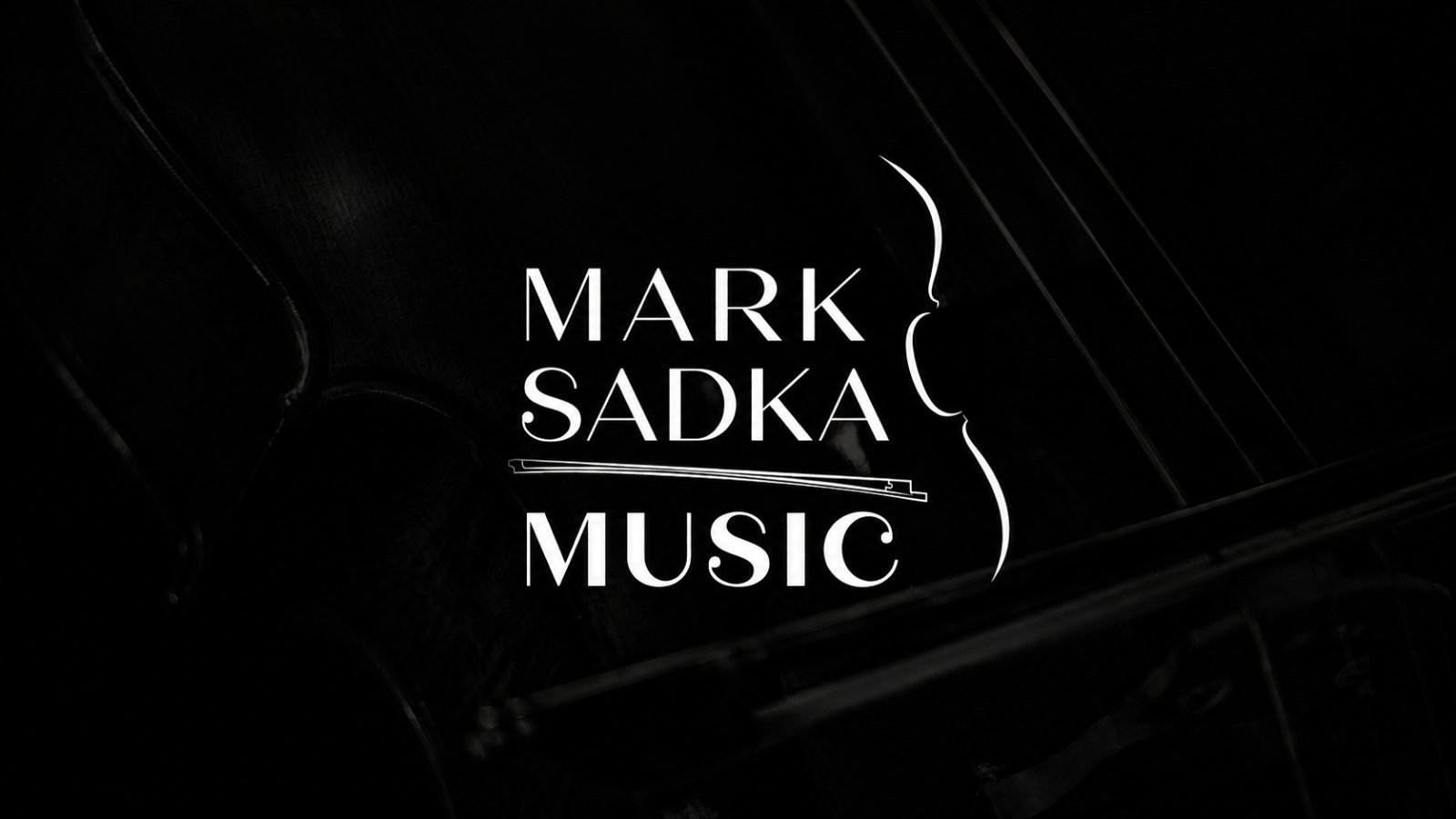 Mark Sadka Music brand identity, logo lockup